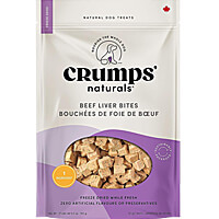 Crumps Naturals Beef Liver Bites, 2.3 oz.